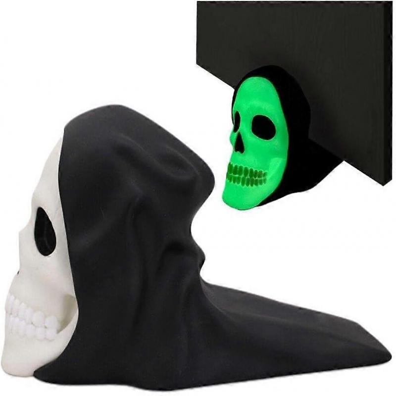 1pc Pumpkin Ghost Skeleton Door Stop in The Dark Doorstops Wedge for  Home Office Door