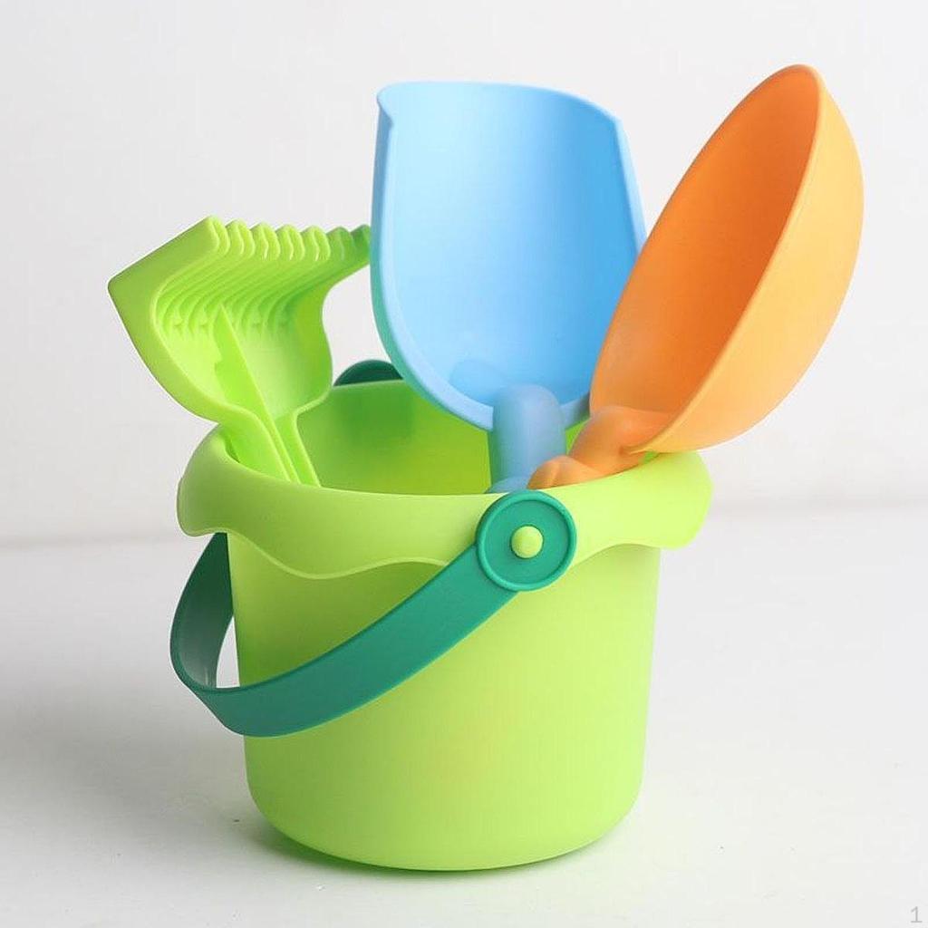 Set for Kids with Buckets And Shovels