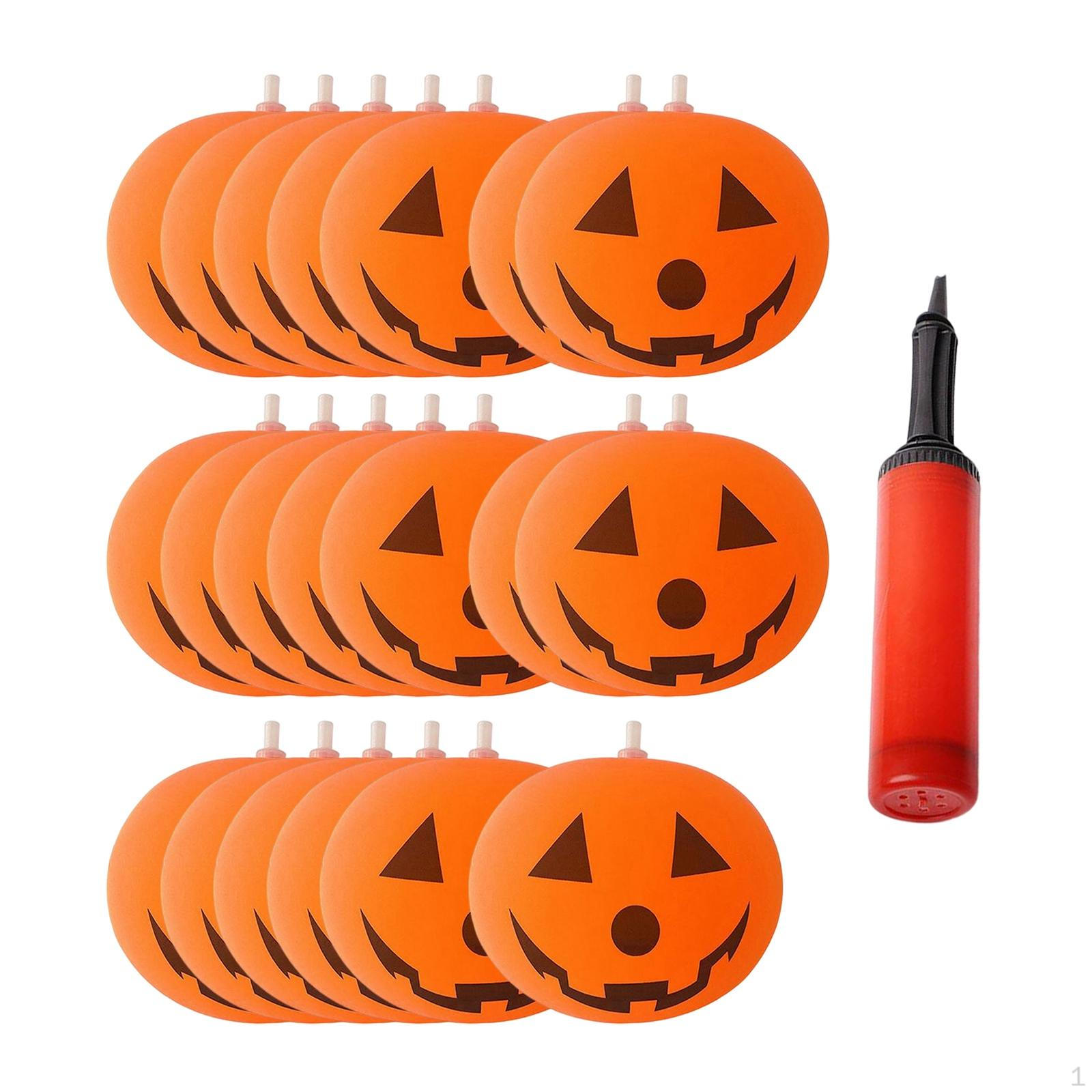 Inflatable Pumpkin Balloons 12   Latex Balloon for Party Lawn Decoration