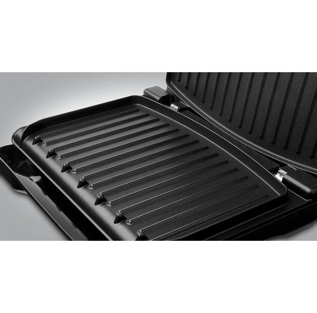 Контактный гриль George Foreman Steel Compact Fitness rot (25030-56)