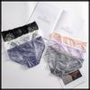White Fang Cute Lace Panties with Girly TT414 Women's Ribbon, Design, Purple,