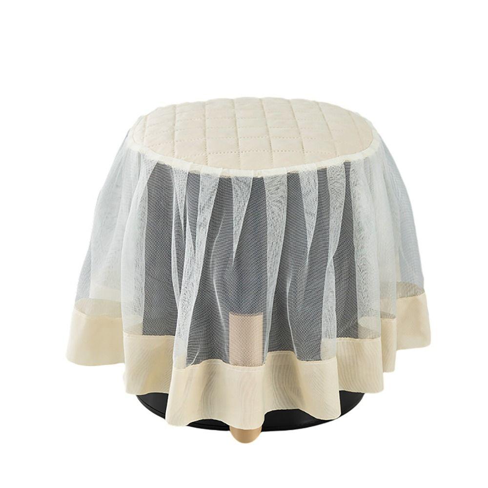 Delicate Lace Air Fryer Dust Cover Round Pastoral Style Cooker Protector Appliances Dustproof Cover Rice Cooker