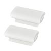 2Pcs AA Battery Plastic Hard Back Cover Case Protector for Xbox 360 Controller