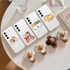 S-Shiba I-Inu Phone Case For Samsung Galaxy Transparent Cover A52 A12 A51 S21 Edge S22ULTRA S23 S24 S20LITE Plus Ultra