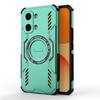 KEYSION Hollow Heat Dissipation Case for Xiaomi POCO X8 Pro Max TPU+PC Magnetic Cooling Shockproof Phone Cover for POCO X8 Pro