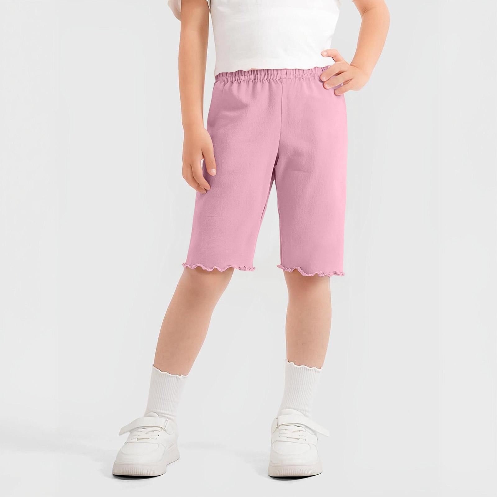 

Children s Fashion Pants, Children s Wide-leg Loose Shorts 140 фіолетовий