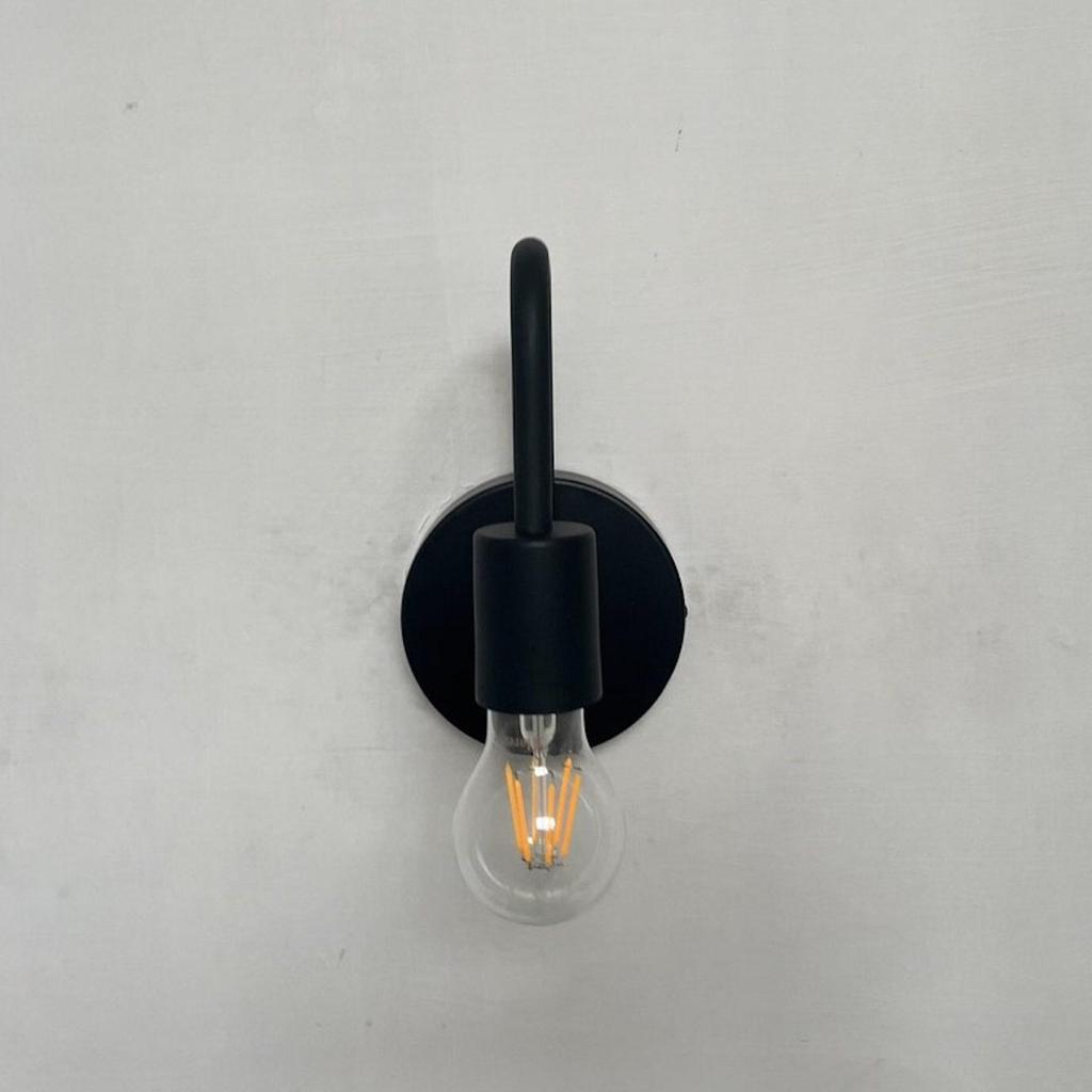 Wall Light Sconce Home Décor Kitchen Bathroom Fixture Wall Sconce With Matte Black 1 Holder Lighting Beautiful