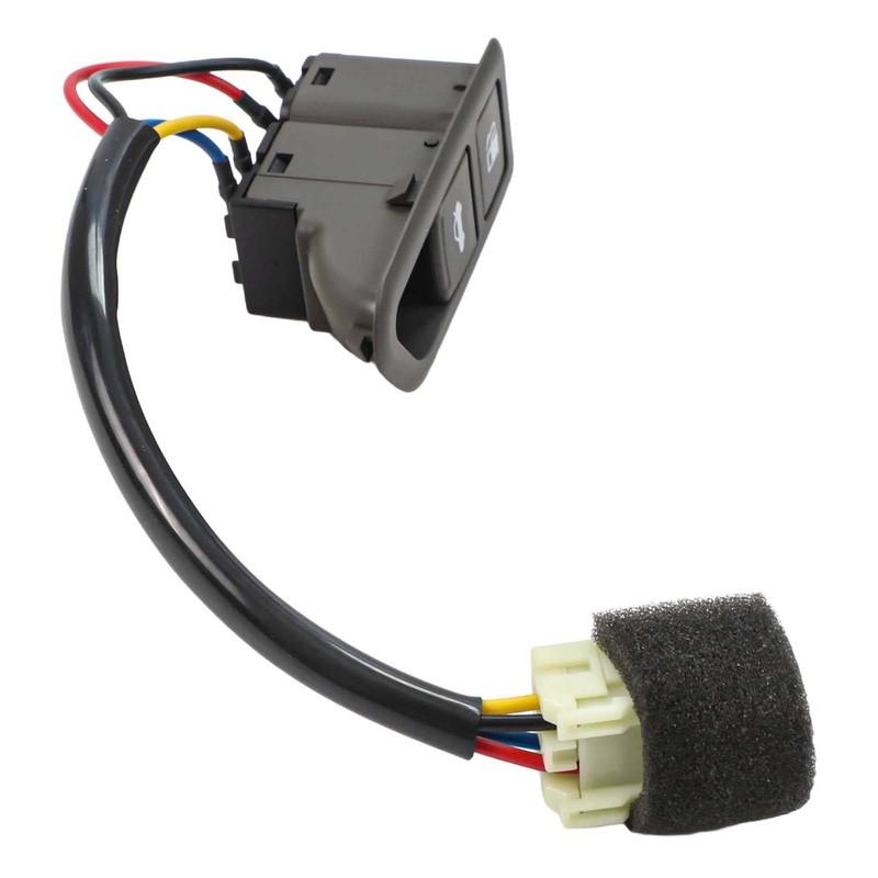 Vehicle Trunk Lid Button Replacement Replacement Button Grey Trunk Lid Switch OE Part Number Practical Use DIY Replacement