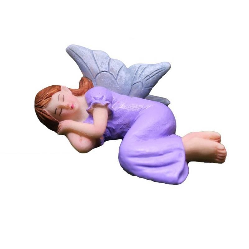 Fairy Flower Resin Crafts Wing Design Micro Landscape Decoration Ornament