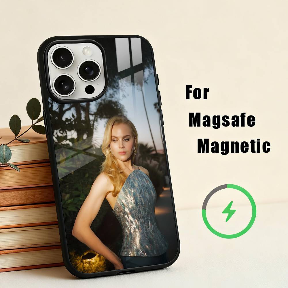 Schauspielerin Nicole Mary Kidman Handyhülle für iPhone 17,16,15,14,13,12,Plus,Pro,Max für Magsafe Magnetisches Kabelloses Laden