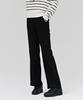 CHASECULT Women'S Bootcut Bonded Pants - Black