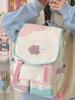 Japanese Mori Style Preppy Backpack for School - Cute & Fresh Design for Teen Girls