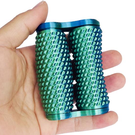 3D Printed Spiky Roller Fidget Toy Anxiety Stress Relief Kids Teens Adults Handheld Bumpy Rolling Massage Stick