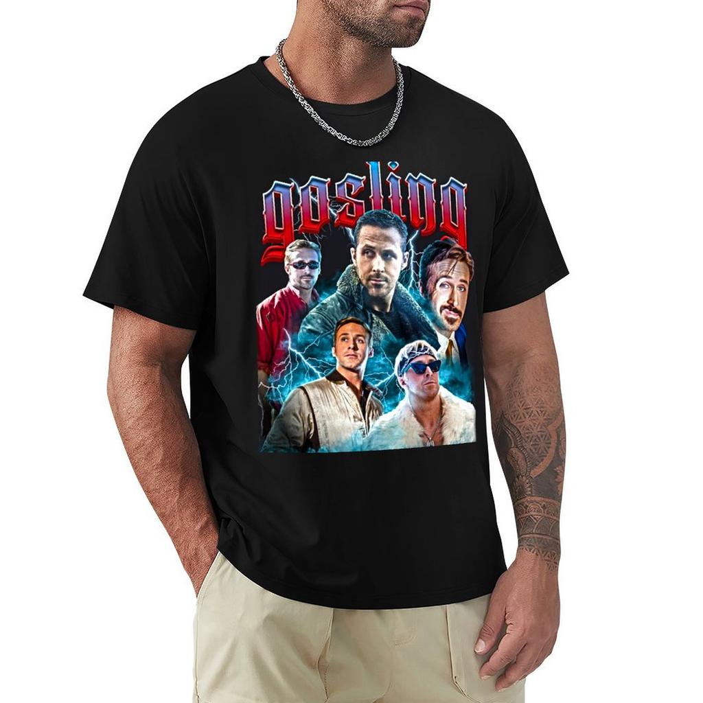 Ryan Gosling Verfluchtes Streetwear T-Shirt Tägliches Trage-T-Shirt mit Aufdruck