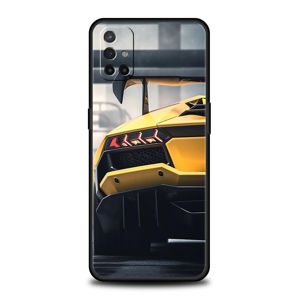Super Car Sport Phone Case For OnePlus 12 11 10 9 8 7 7T Pro 12R 10R 9RT 9R 8T Nord N100 N200 N10 2T CE 2 5G Soft Black Cover