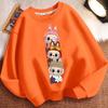 Children's Fashion Sweatshirts, Loose Long-sleeved Sweatshirts for Boys and Girls in Spring and Autumn