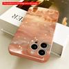 2DFlat Golden Sunset Cityscape with Cat Reflection All inclusive film hard iPhone case, compatible with iPhone 18 Pro Max 17 16 15 14 13 12 11