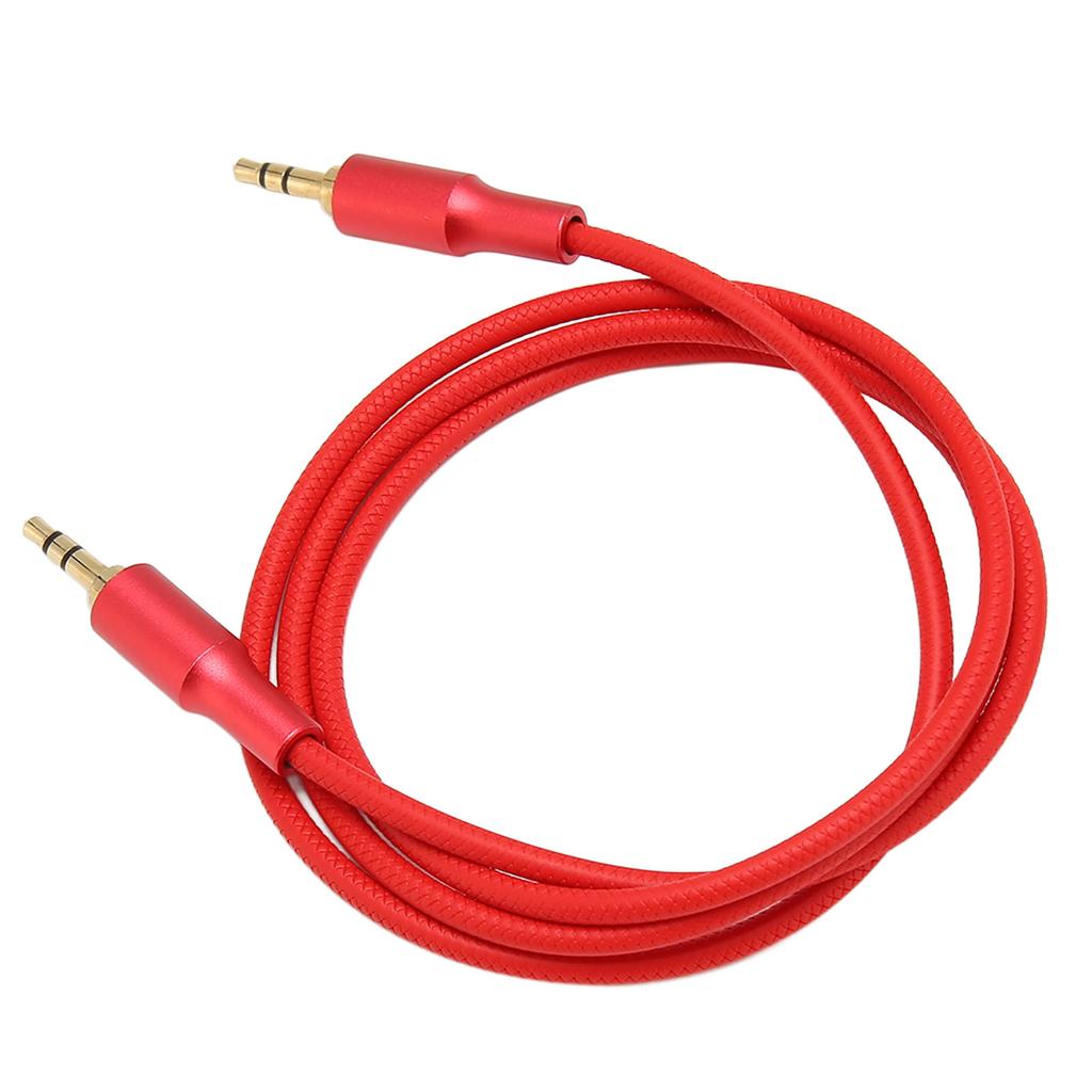 3.5mm Male to Male Sound   Cable Professional Nylon Woven 3.5mm Stereo Sound Cord for Earphones Car Speaker 3.3ft