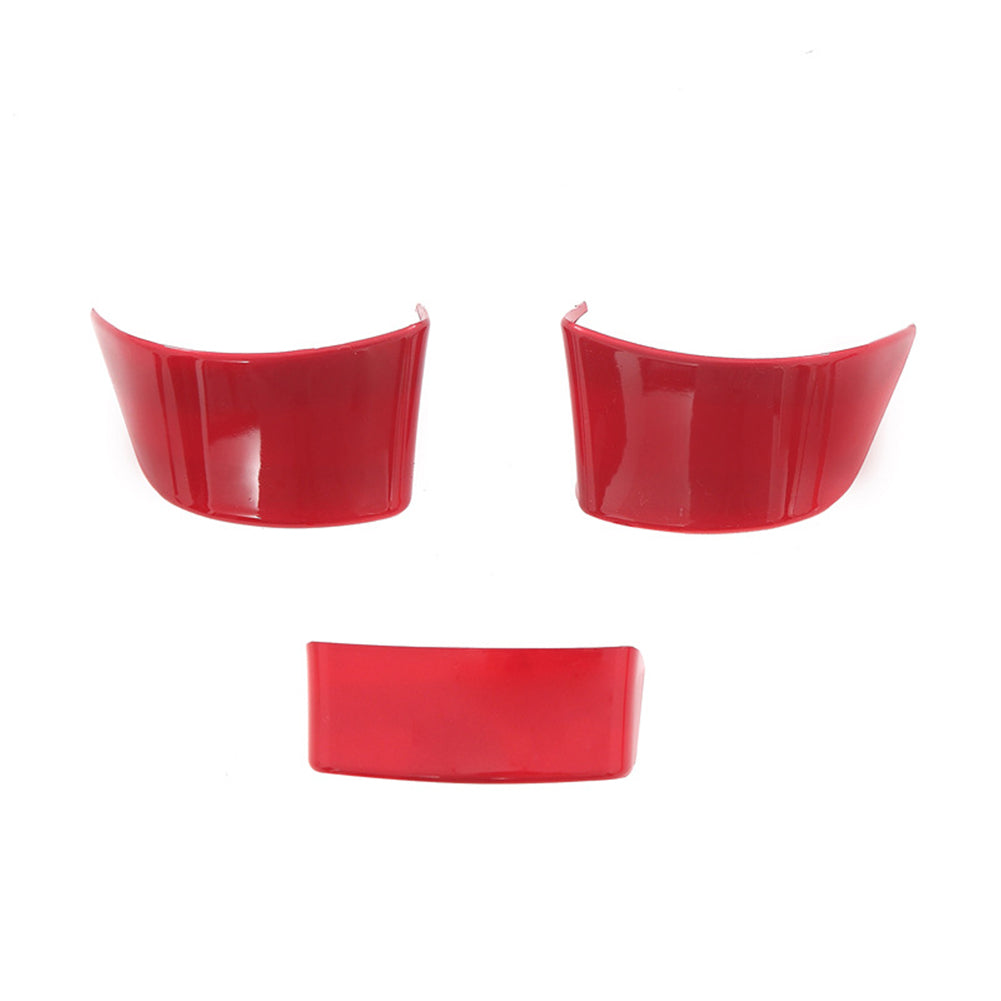 1/2/3 stk Dekorasjonsdeksel Klistremerke for Ratt til Bil For Volkswagen VW Golf 5 MK5 Passat B6 Jetta Tiguan 2007-2011 Tilbehør