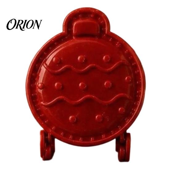 Cookie Molds for Kids Christmas Hand Press Pie Mold, Plastic Pastry Dough Baking Gifts Enthusiasts Neatly Cut Cutters DIY Holiday Treats Supplies