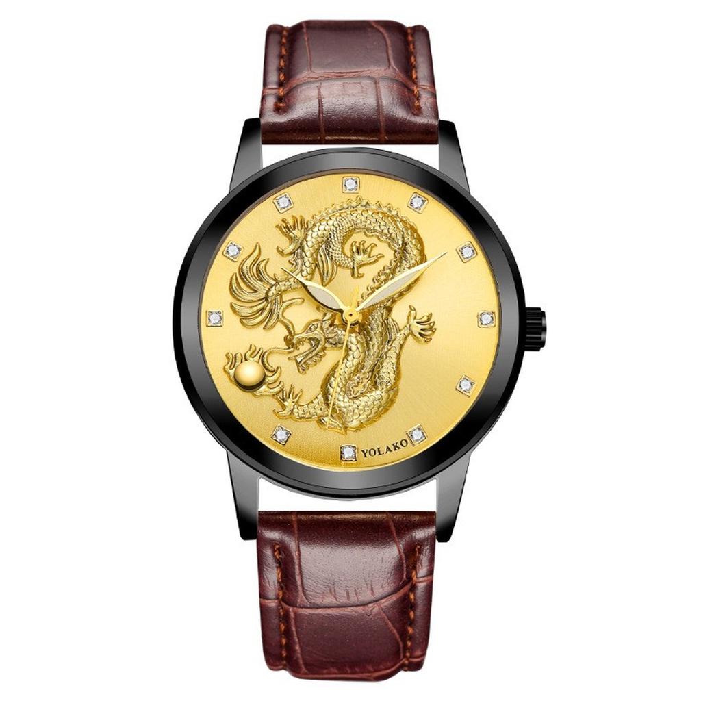 Men's Waterproof Luminous Running Alarm Clock Watch