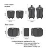 ZATR1 Breathable Car Ice Silk Seat Cover Front Rearseat Cushion Protect For Mazda 3 6 Axela CX5 CX3 CX30 CX9 Atenza Demio RX7 MX5 CX7