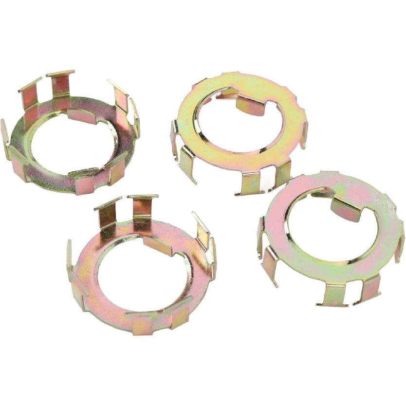 Replacement Trailer Spindle Nut Retainer, Metal Secure Fixation Wheel Spindle Nut Retainer, 4Pcs for EZ Lube Jam Nut 2 8K Dexter Axle, 6 191 6 190,