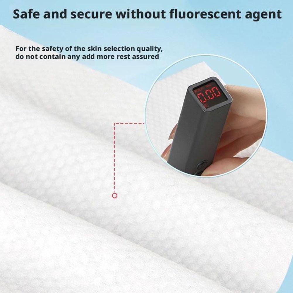 30 Pack Individually Wrapped Compressed Face Towels - Soft, Reusable & Portable Dry Cleansing Cloths For Travel, Camping