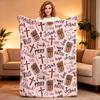 Christian Bible Jesus Blanket, Super Soft Warm Fleece Throw for Bedroom Living Room Decoration, Premium Cozy Gift