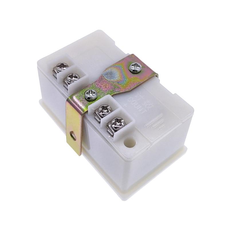 Contador eletrônico digital de 5 displays, sensor magnético industrial de proximidade, interruptor de perfuração, contador de indução automático, medidor