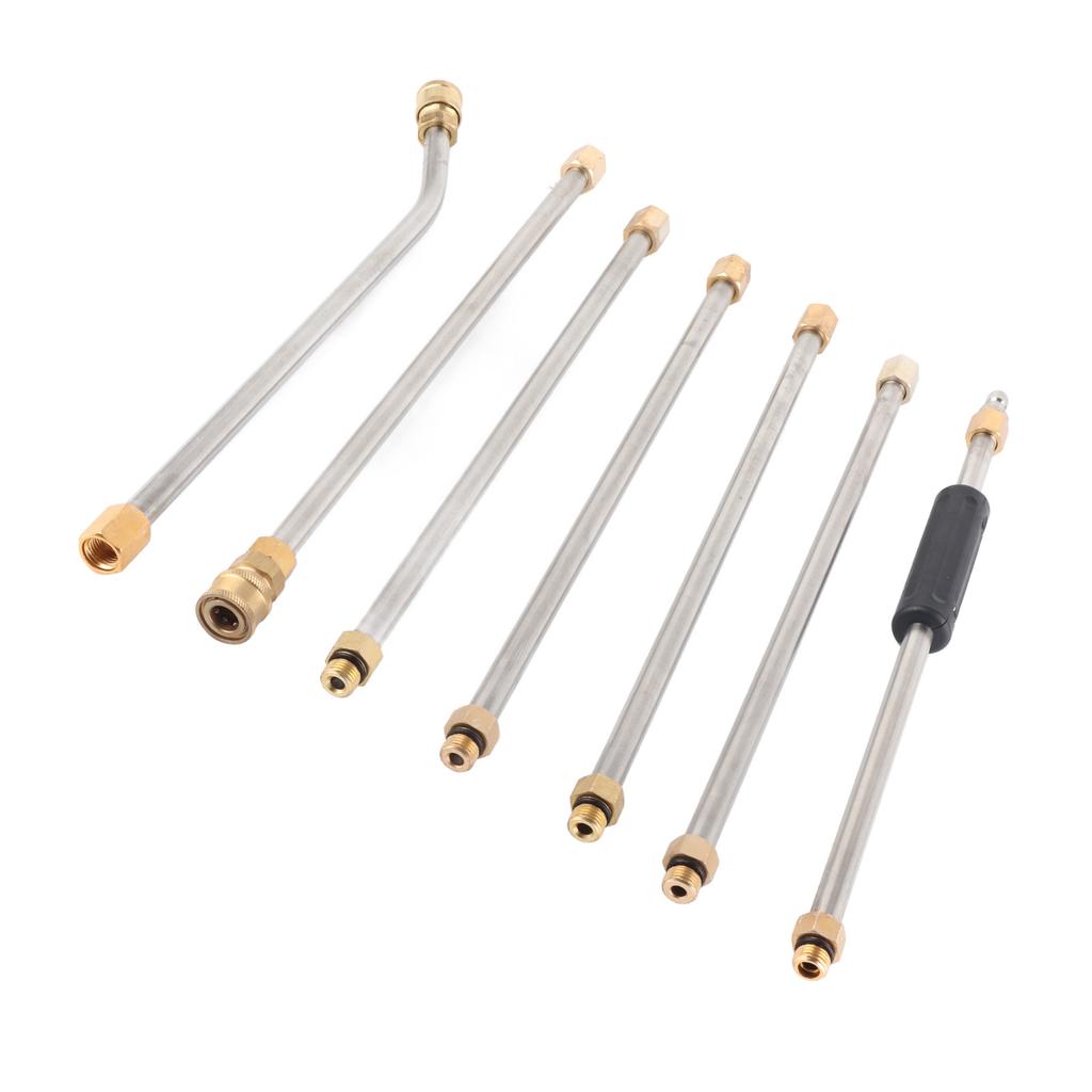 Pressure Washer Extension Wand Kit with 5 Nozzle Tips for Garden Lawn Agriculture Irrigation