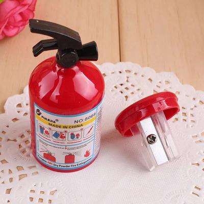 Stationery Creative Fire Extinguisher Shape Pencil Sharpener Children
