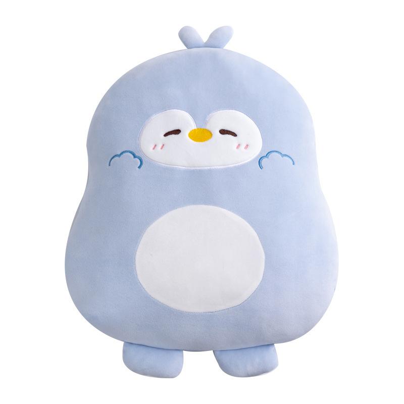 Yiju's Neues Produkt Dundun Tierkissen Niedliches Dinosaurier Rundes Pinguin Kissen Rosa Hase Spielzeug