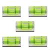Pack Of 5/10 Small Green Level Gauges with Glowing Function Level Measuring Instrument for Stable Horizontal Reference