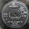 7inch Record ALMA COGAN - Now That I've Found You DB8088 Columbia 1966 UK Pop Used