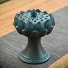 Lotus Lantern Ceramic Incense Burner Antique Style Indoor Coil Incense Burner Creative Lotus Incense Burner