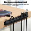 Cable Organizer Cable Clamp Offi Mouse Wire Winder Headphone Holder Cord Silicone Phones Line Wire Organizer Clamp USB Winder