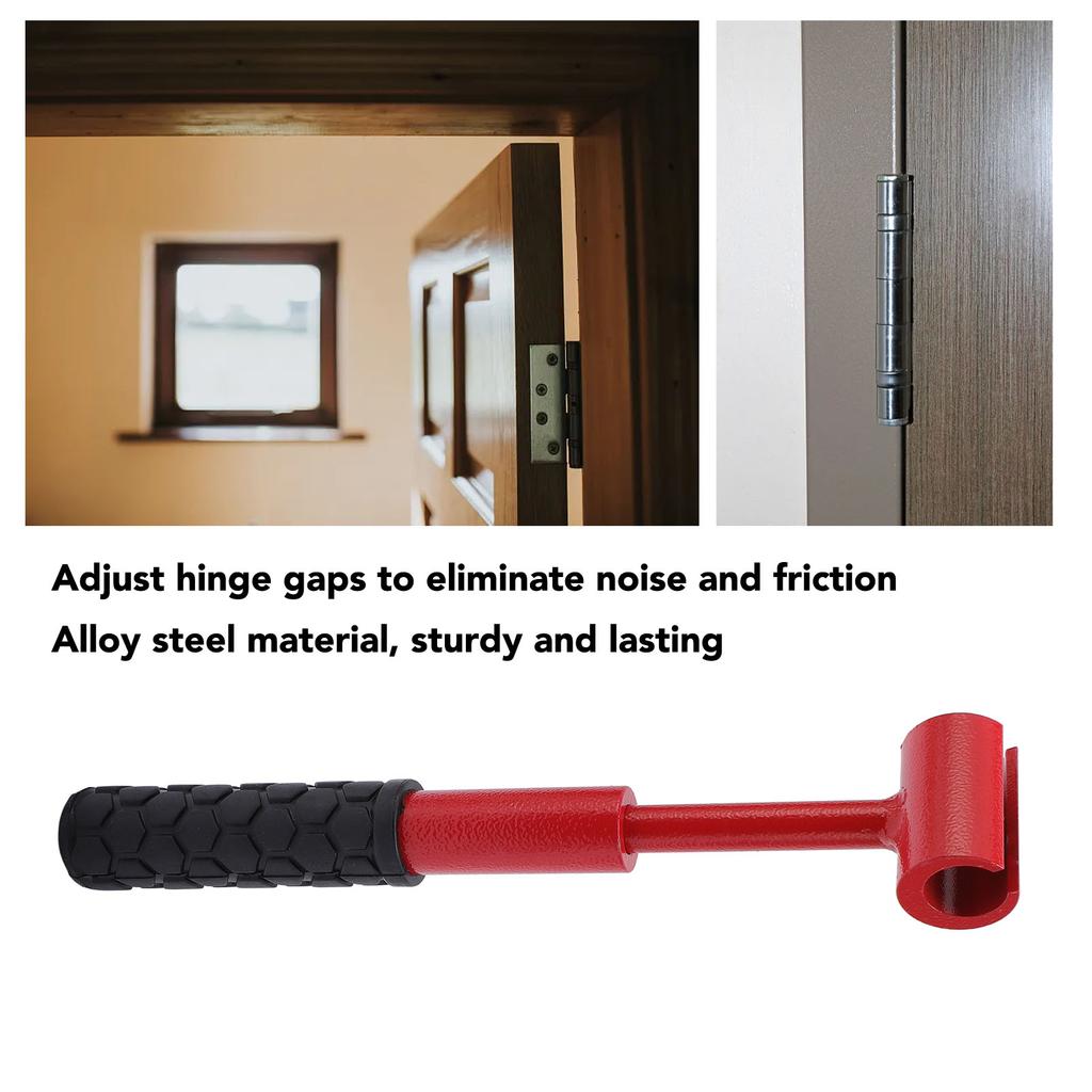 2PCS Hinge Gaps Adjustment Wrench with Handle Alloy Steel Door Hinge Bender Spanner Home Repair Tool