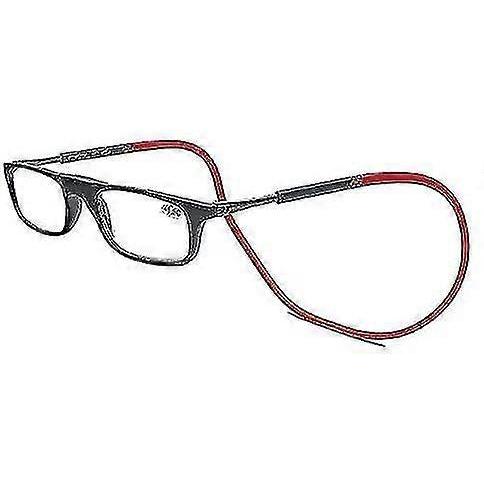 Magnetic Hanging Neck Glasses Portable Foldable Tr90 Reading Glasses For Men Women
