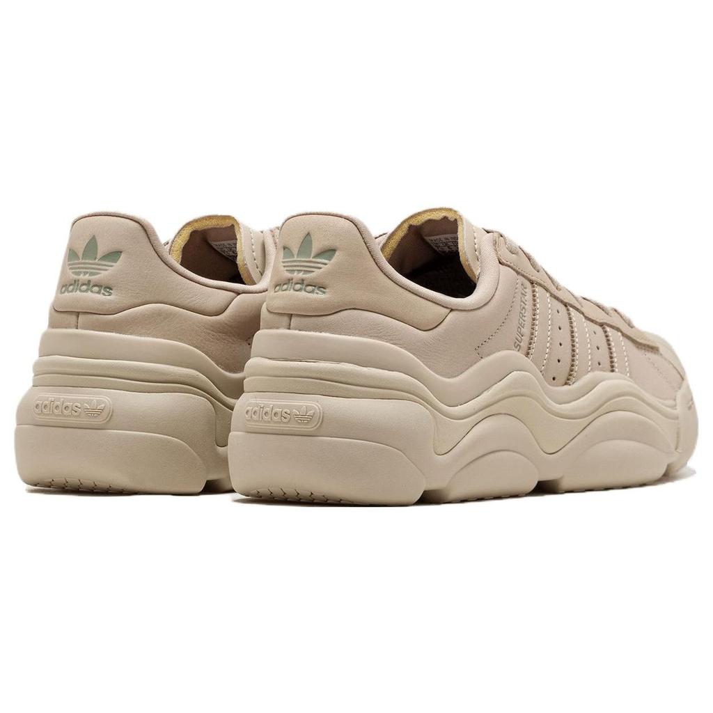 Adidas Originals Superstar Millencon Trendy Comfortable Shock Absorption Low-Top Lifestyle Casual Shoes Women Sneaker Beige IF7690