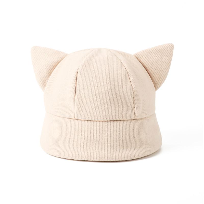 Versatile Style Hat Cats Ear Womens Sunshade Short Brim Hatscaps Fisherman