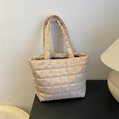 Große Tasche, lässige Einkaufstasche, Umhängetasche mit großem Fassungsvermögen, Tragetasche für Damen