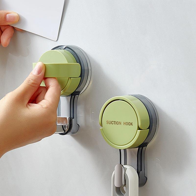 3Pcs Sets Suction cup hook,strong vacuum,no-drill adhesive hook,towel rack, kitchen,bathroom,toilet,wall,traceless,removable