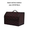 Car storage box car trunk storage storage box leather storage box box folding multi-functional car supplies travel outing