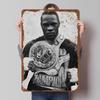 Deontay Wilder Boxer Metallposter Individuelle Vintage Metallschilder Wandkunst Blechschild für Man Cave Schlafzimmerdekorationen Heimdekoration