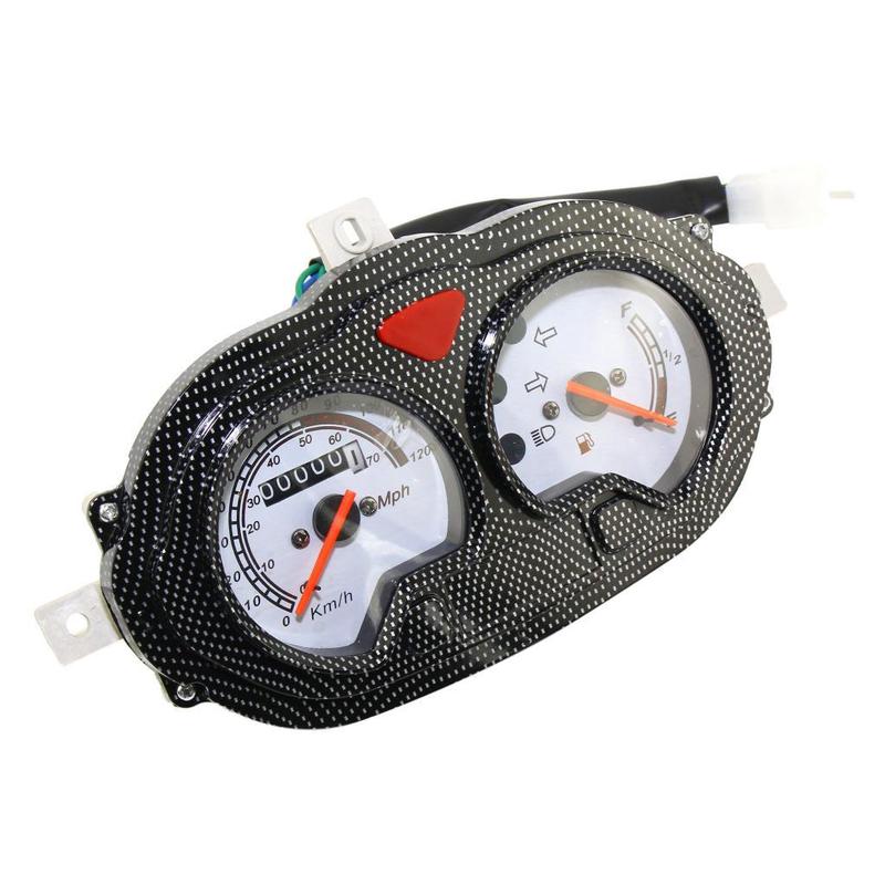 ATV Scooter Speedometer/Gas Gauge/Battery Level Gauge Assembly Mph & Kph for B05/08 CPI Popcoro Hussar Keeway Focus F-ACT Quad