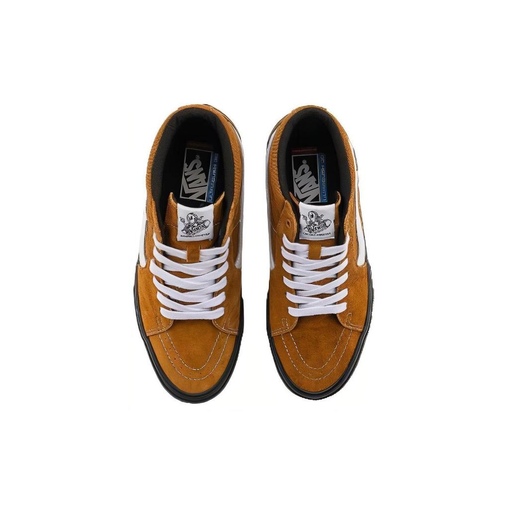 Vans Skate Grosso Versatil Confortabil Simplu Pantofi de Skate Low-Top Unisex Pantofi de Skate Galben VN0A5FCGY49