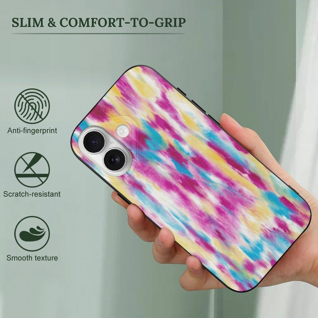 1 Pack For iPhone17/17Air/17Pro/17ProMax TPU Slim Protective Case, Anti-Slip Shock-Absorbing Cover with Raised Camera Bump and Flexible Sides