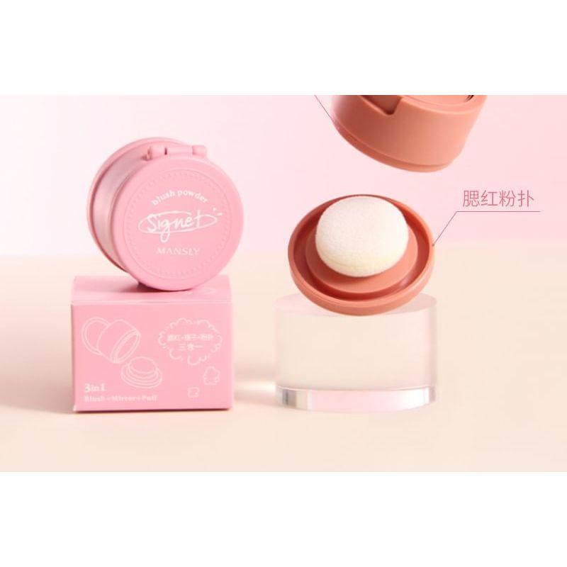MANSLY - Silky Soft Matte Blusher - 3 Colors