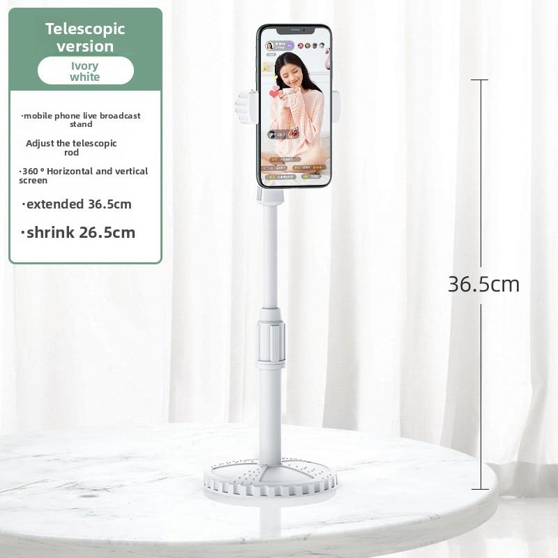 Mobile Phone Stand Holder, Desktop Live Streaming Bracket, Floor-standing, Lazy Person's Computer, Invisible Selfie